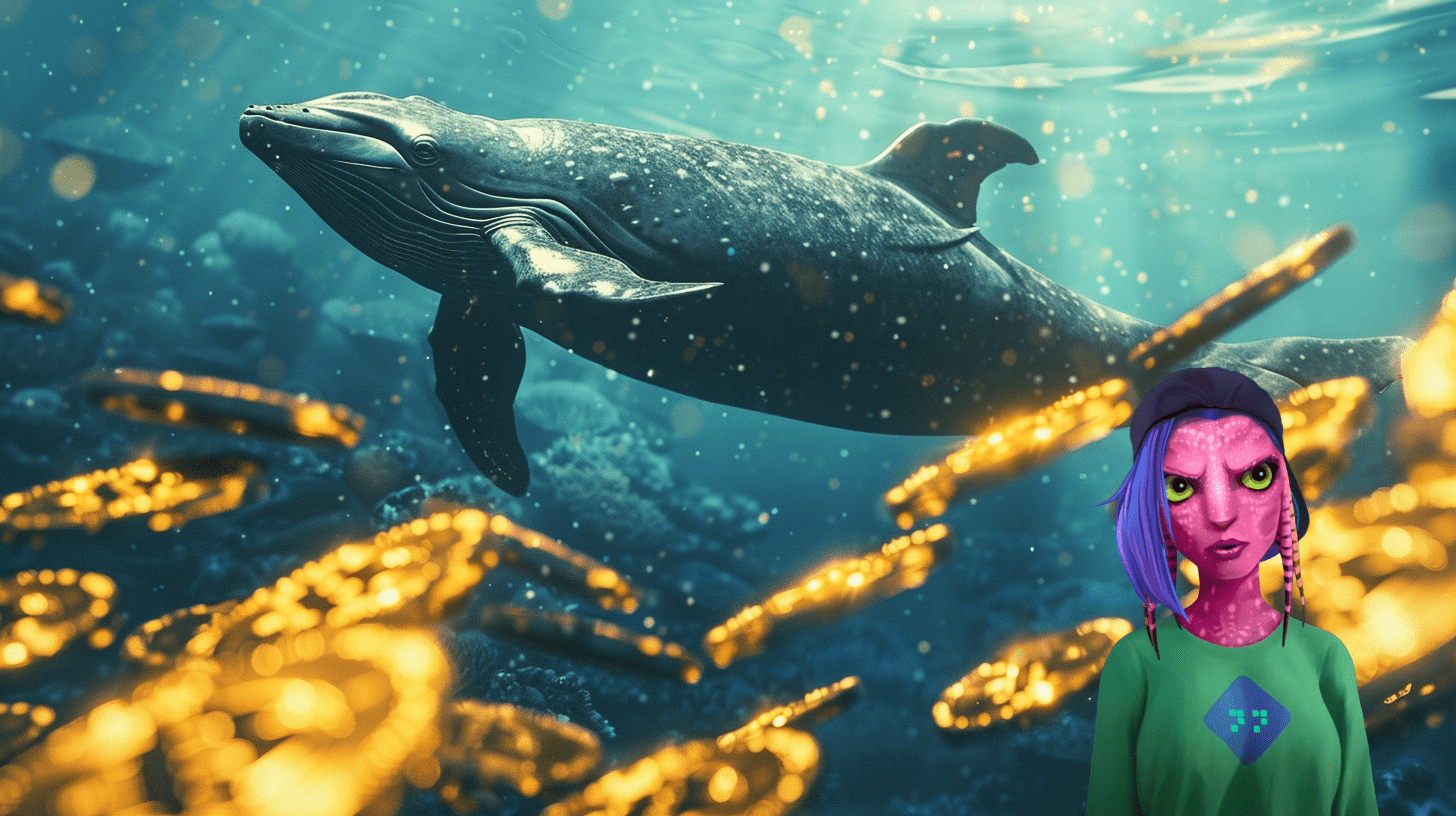 What digital currencies are whales planning to purchase in July in order to profit?